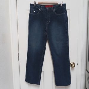 Gloria Vanderbilt Relaxed Blue Jeans